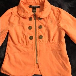 Calvin Klein peach baby jacket 18 month girls.